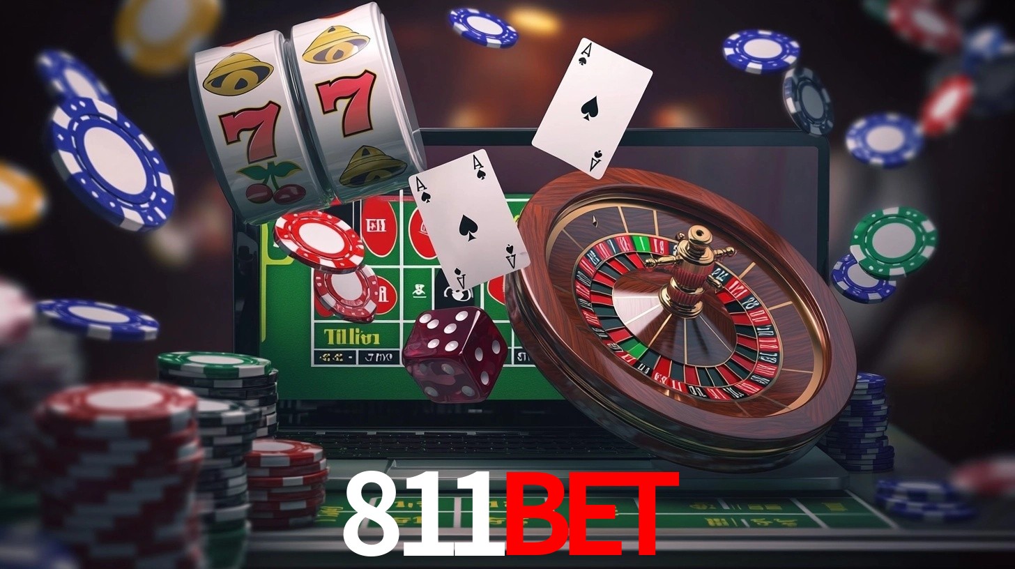811bet Logo - Bônus com Rollover Justo